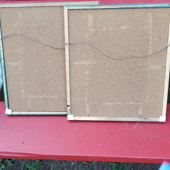 Framed Needlepoint Roses Set - Picture 9 of 9